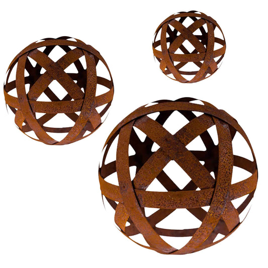 Boules décoratives de jardin